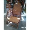 1 fauteuil rocking chair canage et bois de hêtre