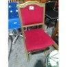 1 Chaise rouge