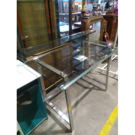 bureau en verre 