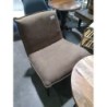 Fauteuil marron clair maison du monde