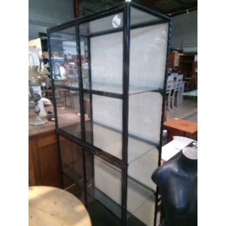 Vitrine trame noir