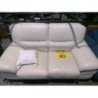 canapé creme cuir center 2 places 165 cm
