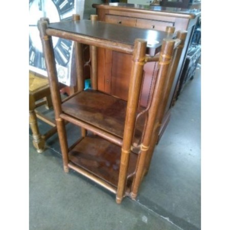 Petite étagère bambou 50x33x85