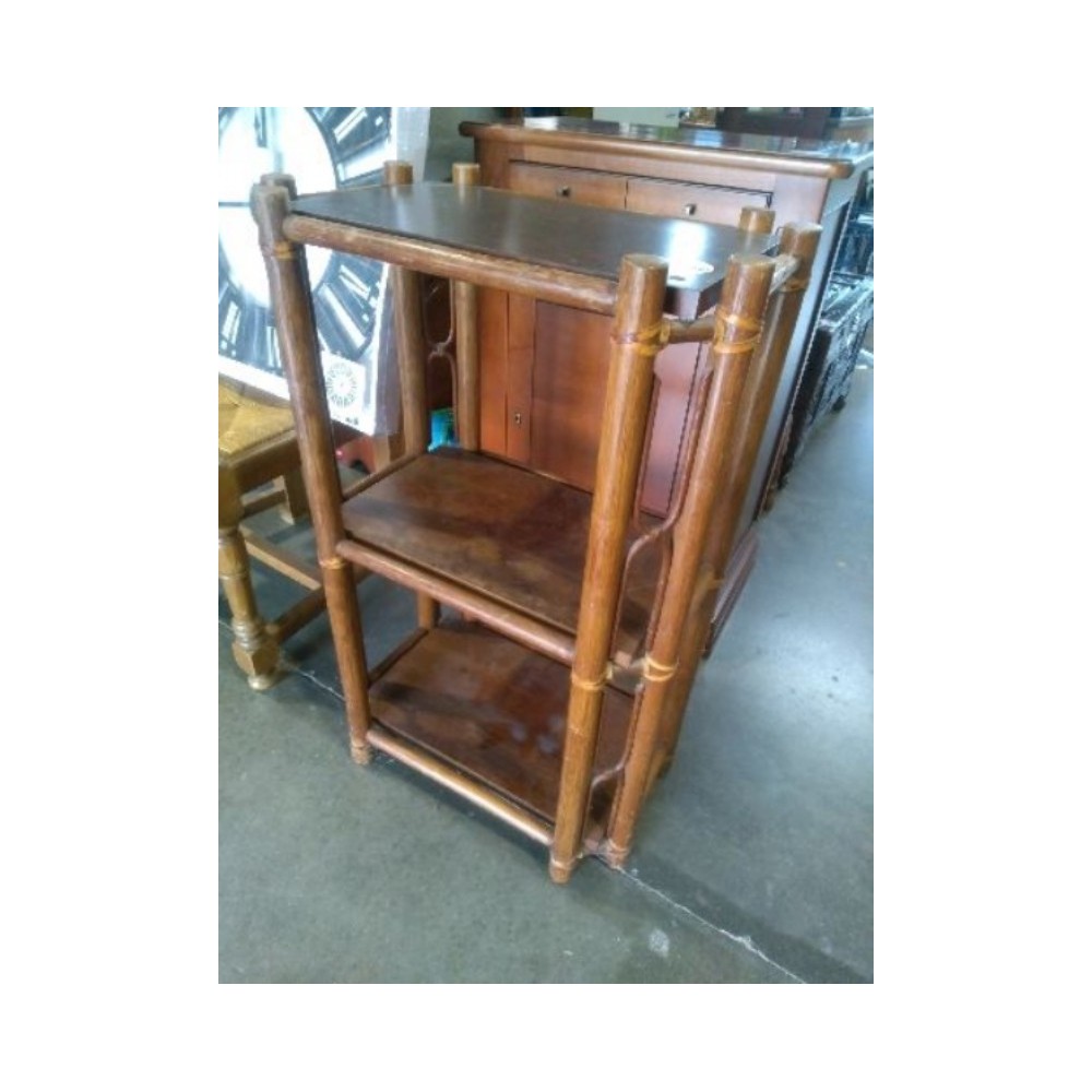 Petite étagère bambou 50x33x85