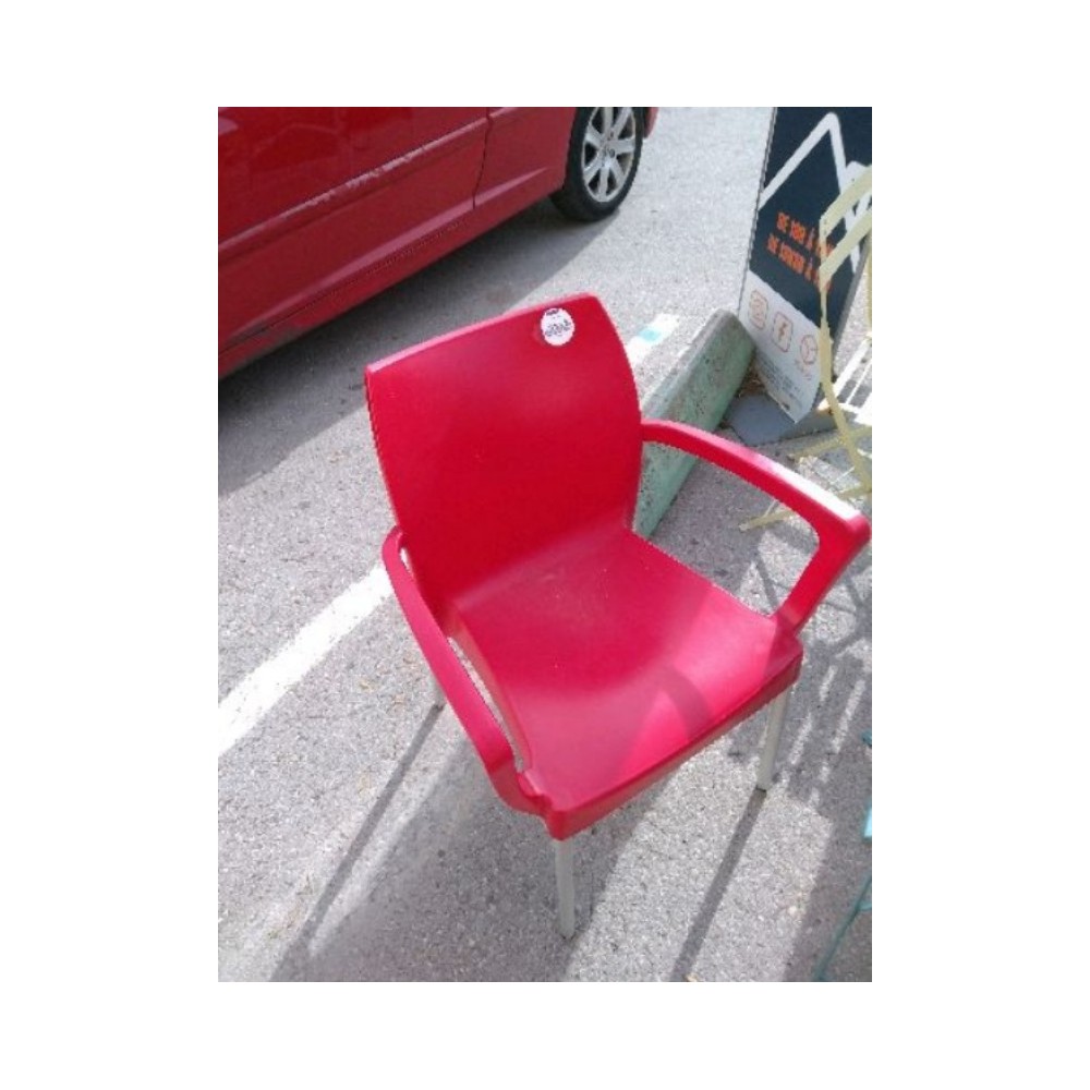 chaise rouge 