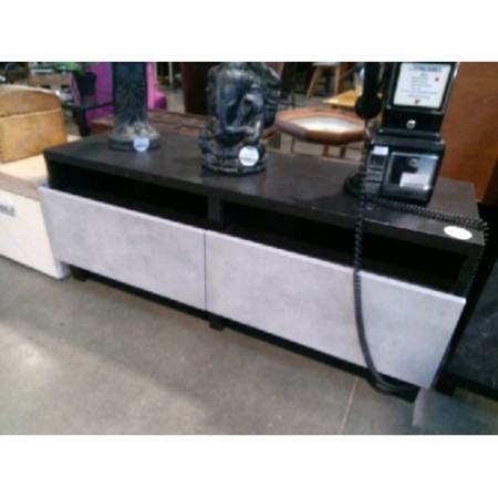 Meuble TV effet marbre