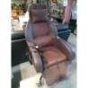 Fauteuil électrique marron 