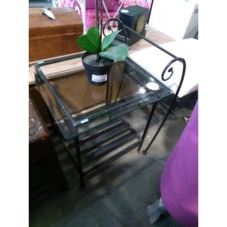 bout de canapé en fer forgé 