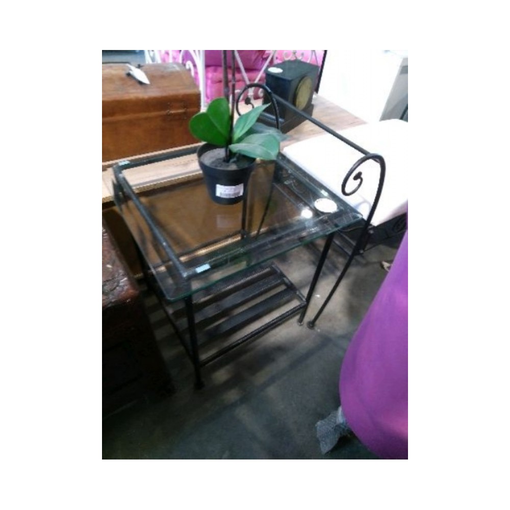 bout de canapé en fer forgé 